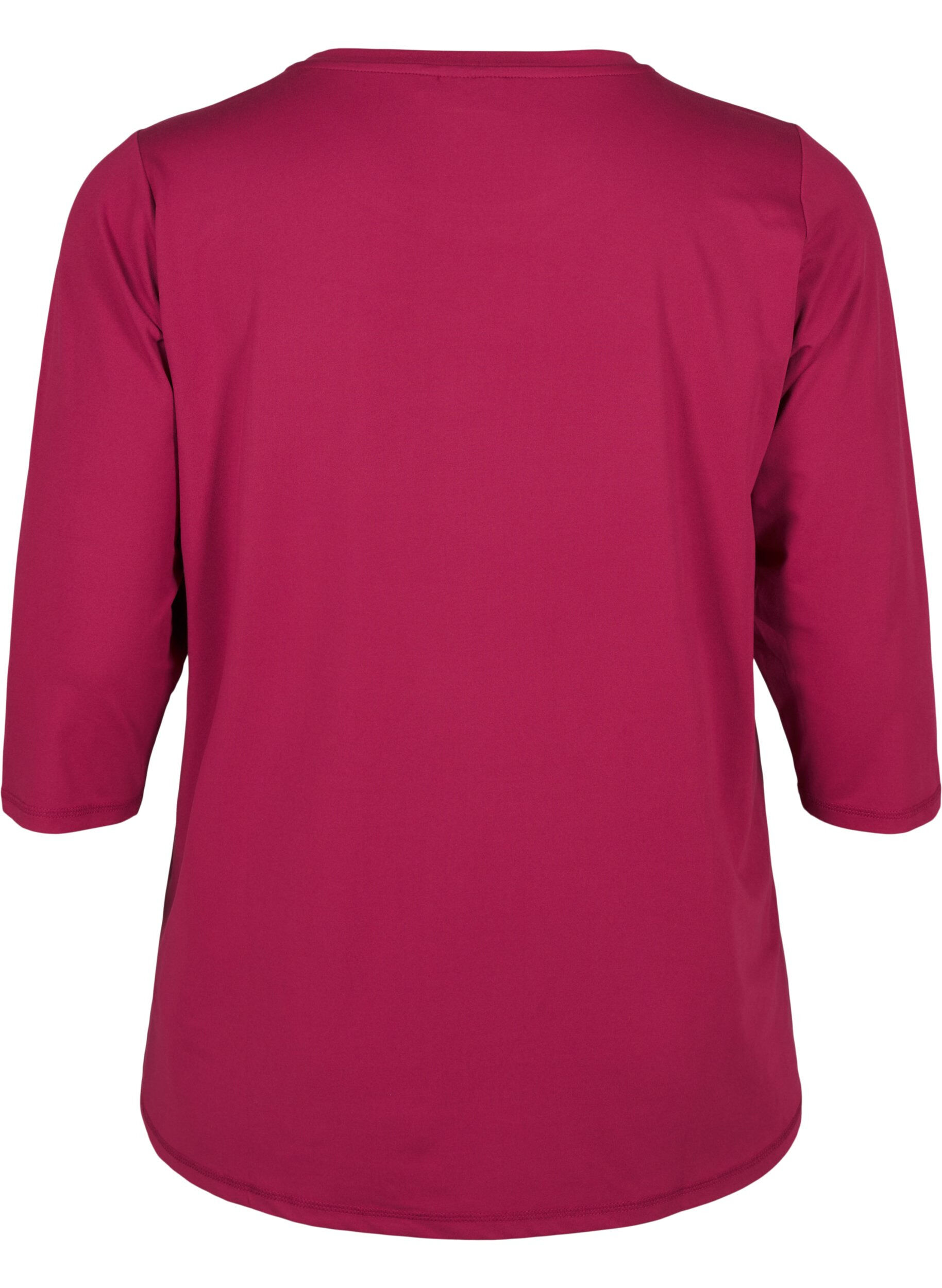ZizziTraining blouse met 3/4 mouwen, Rood, Packshot image number 1