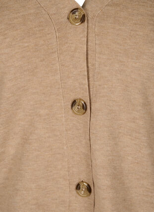 Gebreid vest met knoopsluiting, Nomad Mel, Packshot image number 2