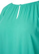 Tuniek van viscose met 3/4-mouwen, Turquoise, Packshot image number 2