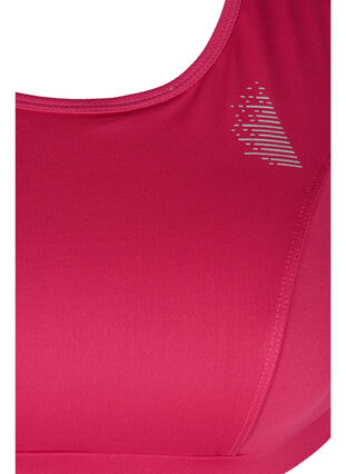 Brassière de sport avec détails au dos, Pink Peacock, Packshot image number 2