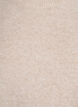 Chemisier tricot&eacute; ample &agrave; manches courtes, Beige, Packshot image number 2