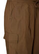 Pantalon cargo ballon en coton, Marron, Packshot image number 2