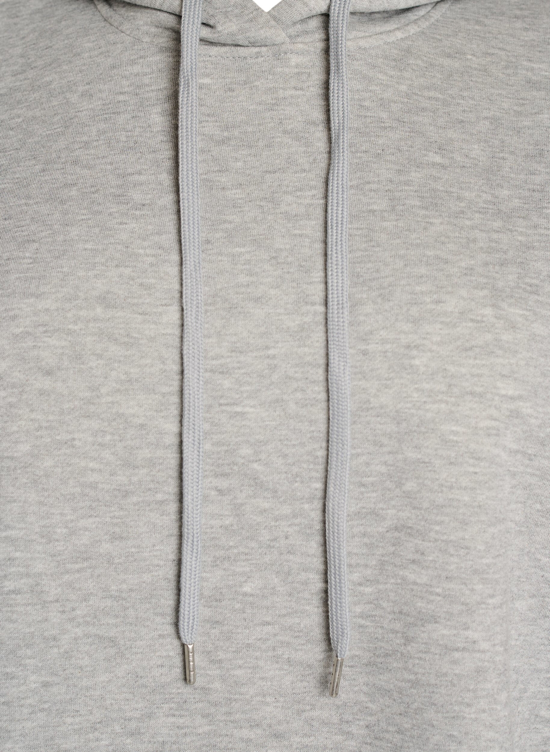 ZizziGilet de sweat &agrave; capuche avec &eacute;paulettes, Gris, Packshot image number 2