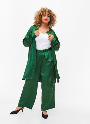 Pantalon ample avec poches et bord élastiqué, Formal Garden, Model image number 0