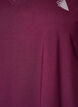 Loose training t-shirt with V-neck, Violet, Packshot image number 2