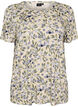 T-shirt avec imprim&eacute; floral, Vanille, Packshot image number 0