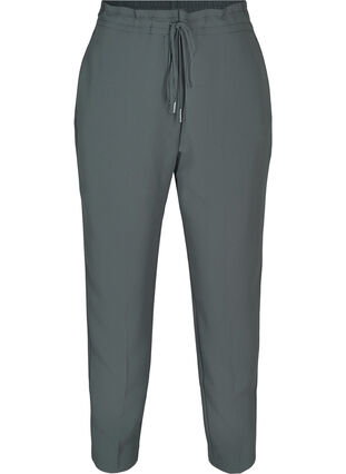 Pantalon classique avec lien à la taille, Green ASS, Packshot image number 0