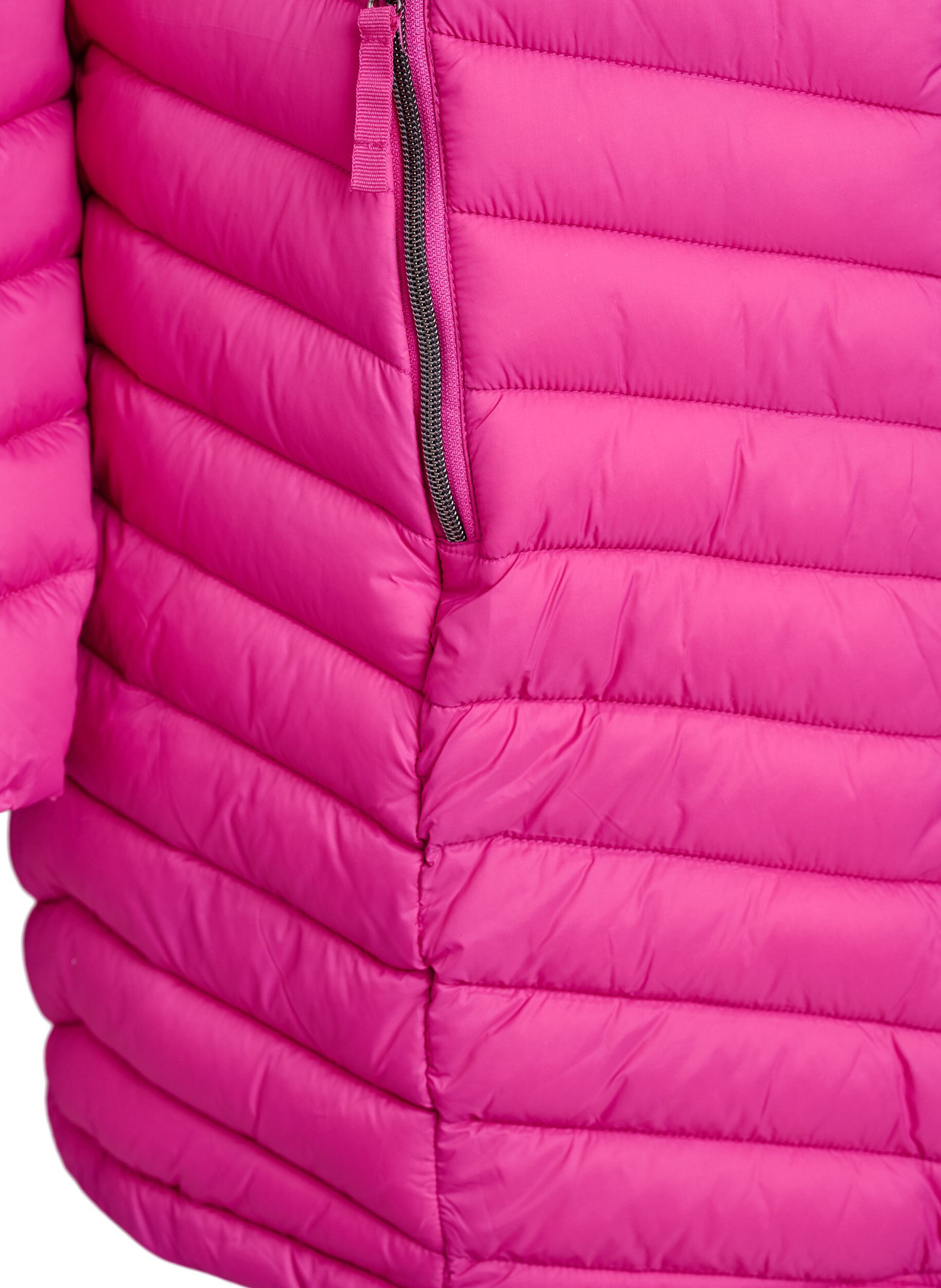 Zizzi Veste l&eacute;g&egrave;re avec poches et capuche amovible., Rose, Packshot image number 3