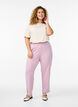 FLASH - Pantalon &agrave; coupe droite, Rose poudr&eacute;e, Model image number 0