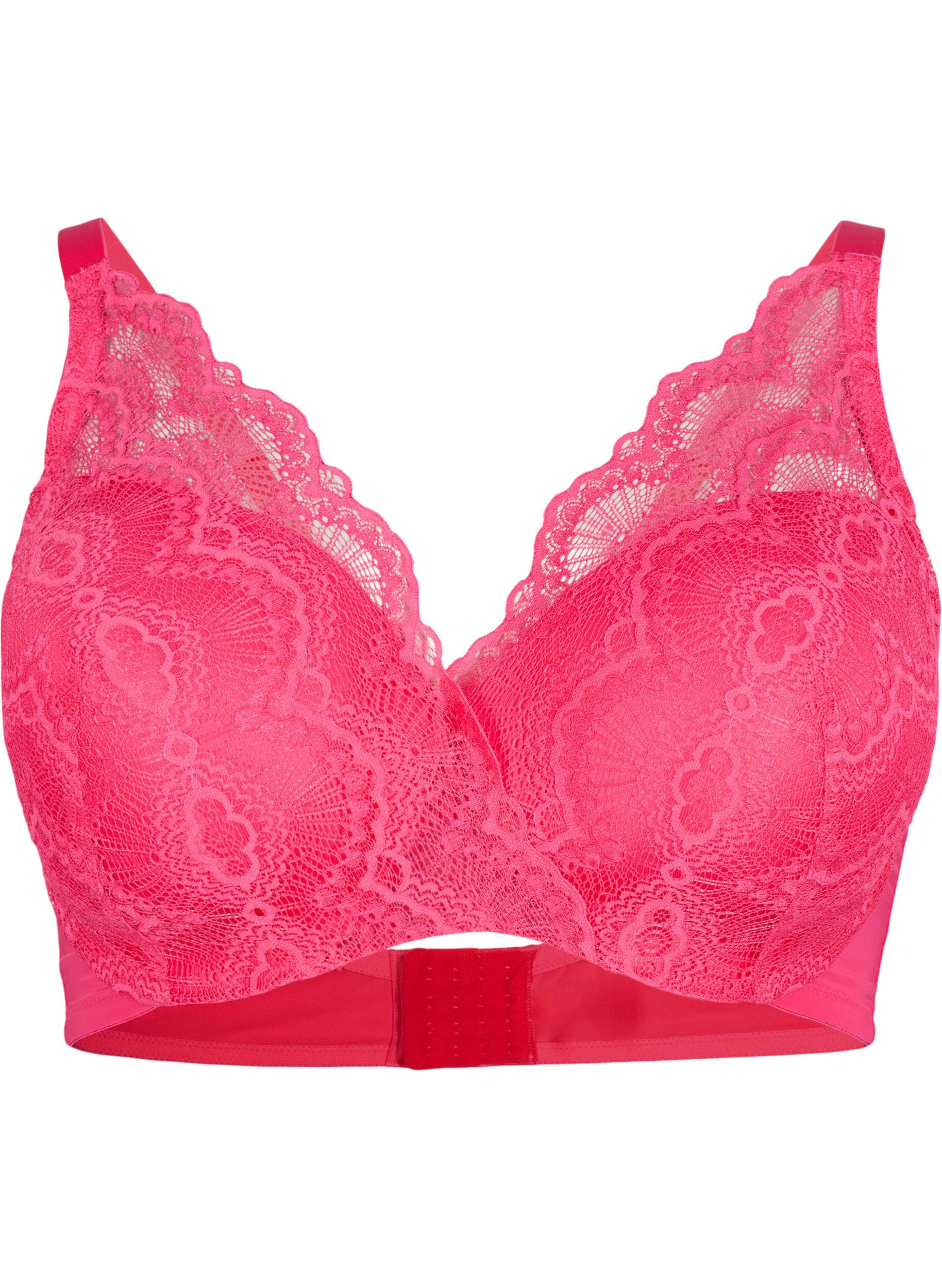 Zizzi Soutien-gorge en dentelle moul&eacute;, Love Potion, Packshot image number 0