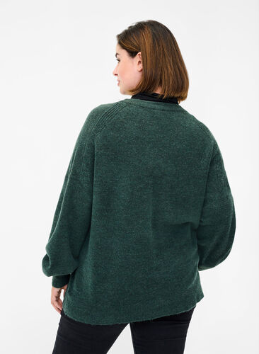Cardigan en tricot avec fermeture à bouton, Urban Chic Mel., Model image number 1