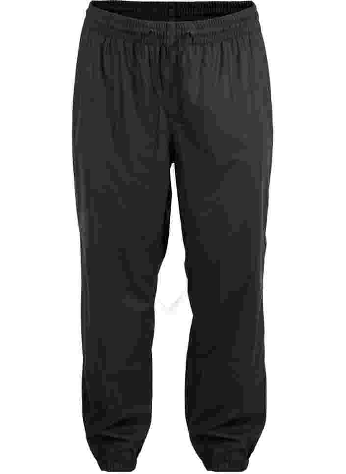 Pantalon de pluie avec coutures étanches, Black, Packshot