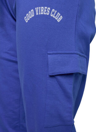 Pantalon de survêtement avec poches, Dazzling Blue, Packshot image number 3