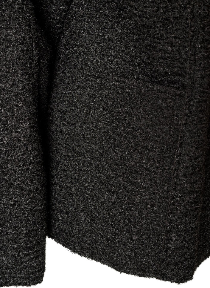 Cardigan ample avec poches, Noir, Packshot image number 3