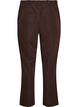 Broek met zakken en rechte pijpen, Bruin, Packshot image number 1