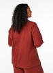 Shirt met korte mouwen van katoen mousseline, Rood, Model image number 2