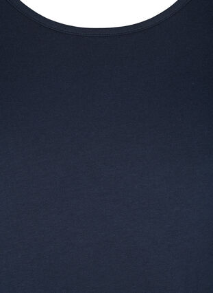 Robe midi en coton bio avec poches, Navy Blazer, Packshot image number 2
