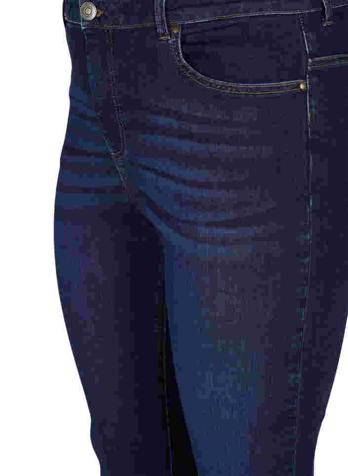 Jeans bootcut Ellen à taille haute, Dark blue, Packshot image number 2