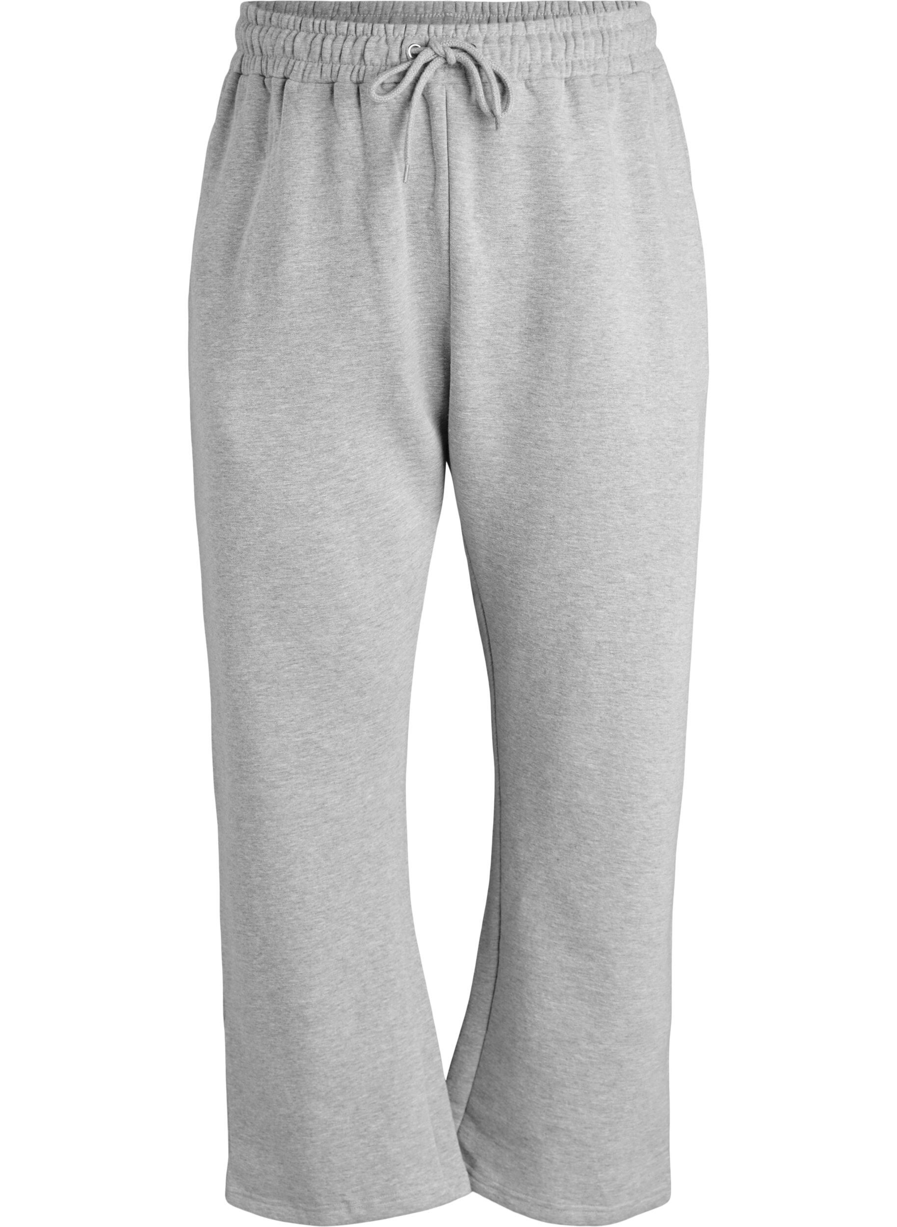 Pantalon de jogging taille haute avec int&eacute;rieur bross&eacute;
