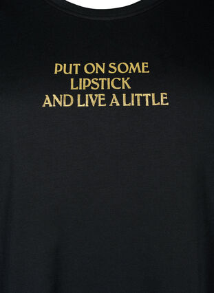 FLASH - T-shirt avec motif, Black Lips, Packshot image number 2