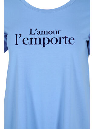 T-shirt à manches courtes avec imprimé, Ultramarine / N.Sky, Packshot image number 2