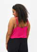Viscose top met smalle bandjes, Raspberry Sorbet, Model image number 1