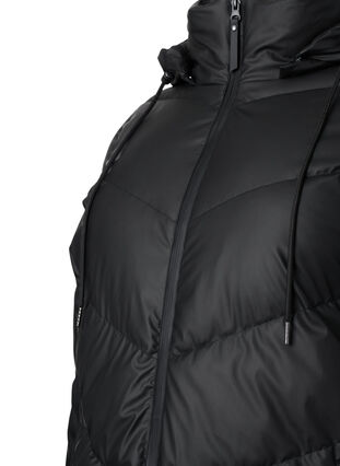 Veste d'hiver imperméable avec capuche détachable, Black, Packshot image number 2