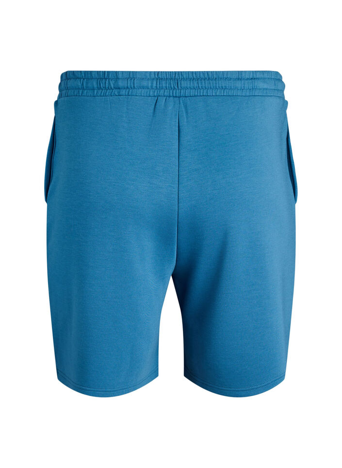 Shorts van modalmix met zakken, Blauw, Packshot image number 1