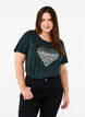 FLASH - T-shirt met motief, Groen, Model image number 0