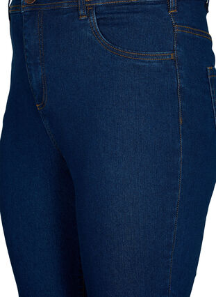 FLASH - Hoog getailleerde jeans met bootcut, Blue denim, Packshot image number 2