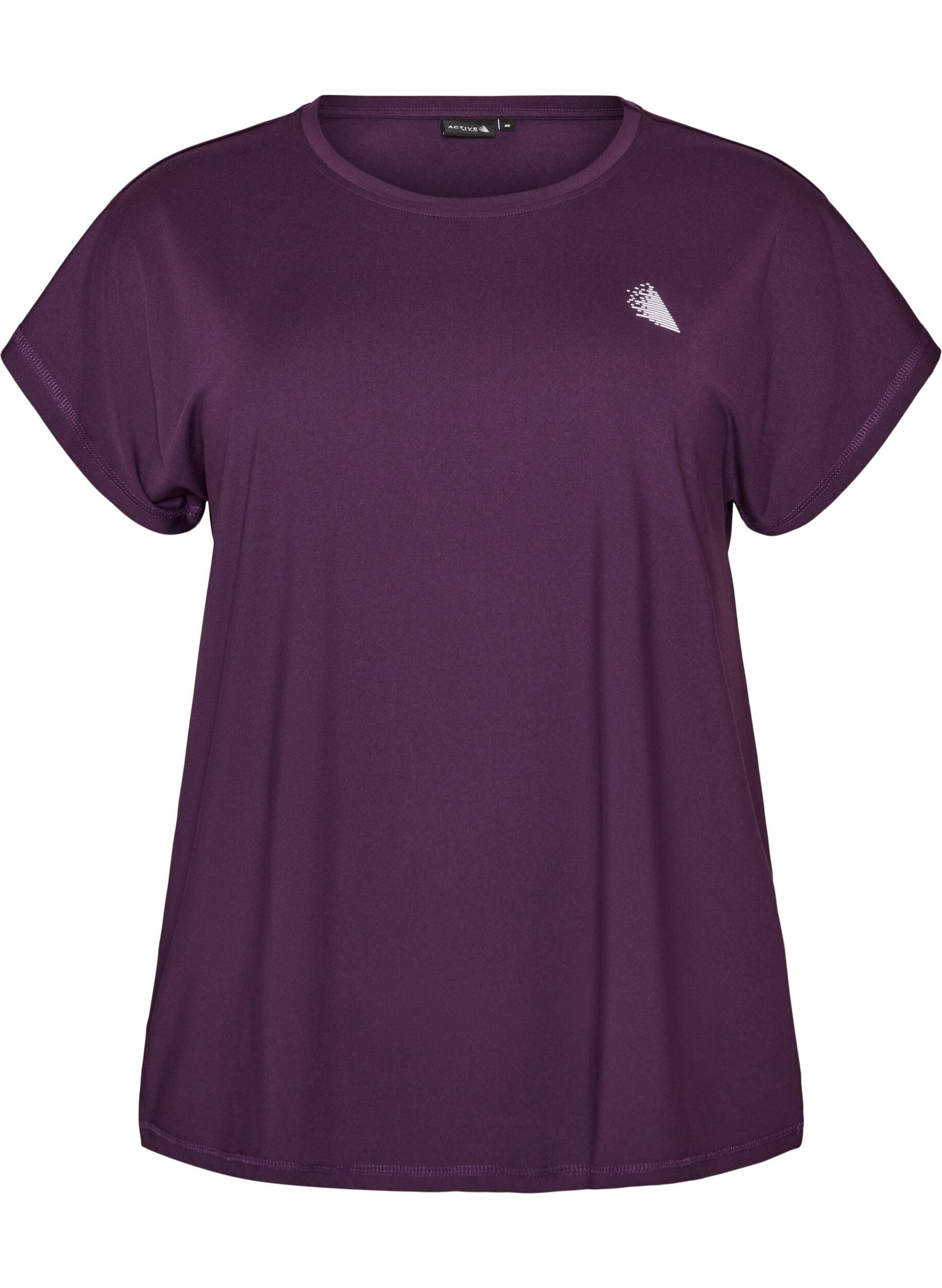 Effen gekleurd trainingsshirt