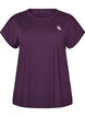 Effen gekleurd trainingsshirt, Paars, Packshot image number 0
