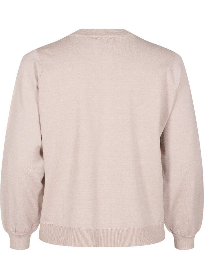 Cardigan tricot&eacute; avec n&oelig;uds, Simply T. Black Bows, Packshot image number 1