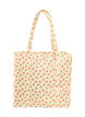 Sac de magasinage avec fermeture &eacute;clair, Jaune clair, Packshot image number 1
