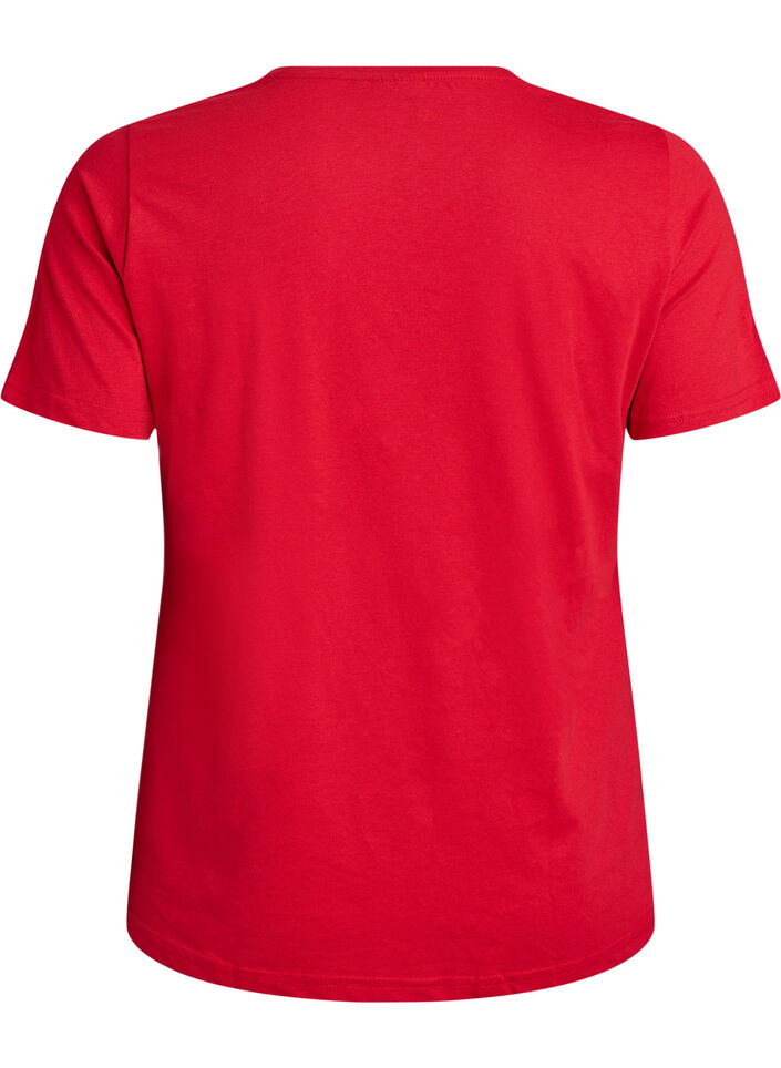 FLASH - T-shirt avec motif, Rouge, Packshot image number 1