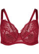 Soutien-gorge en dentelle avec armatures, Rhubarb, Packshot image number 0