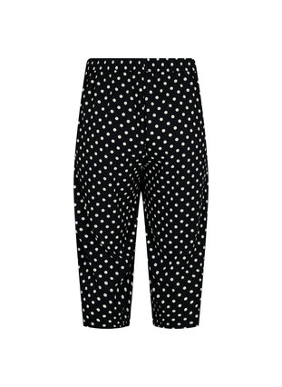 Pantalon ample avec imprimé, Black w. Dots, Packshot image number 1