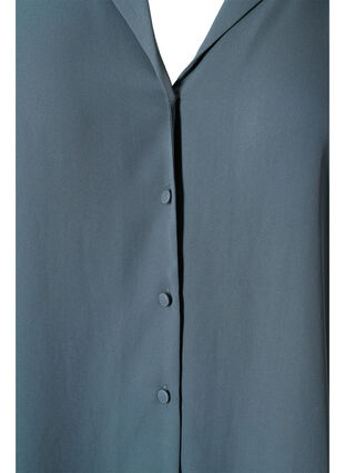 Chemise à col en V avec fermeture à boutons, Balsam Green, Packshot image number 2