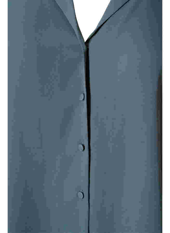 Chemise à col en V avec fermeture à boutons, Balsam Green, Packshot image number 2