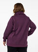 FLASH - Sweatshirt met hoge kraag, Plum Perfect, Model image number 1