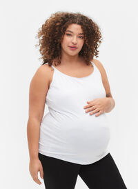 Top de grossesse avec fonction d'allaitement, White, Model