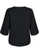 Blouse met 3/4 mouwen, Zwart, Packshot image number 1