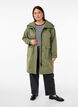 Veste parka imperméable, Vert foncé, Model image number 1