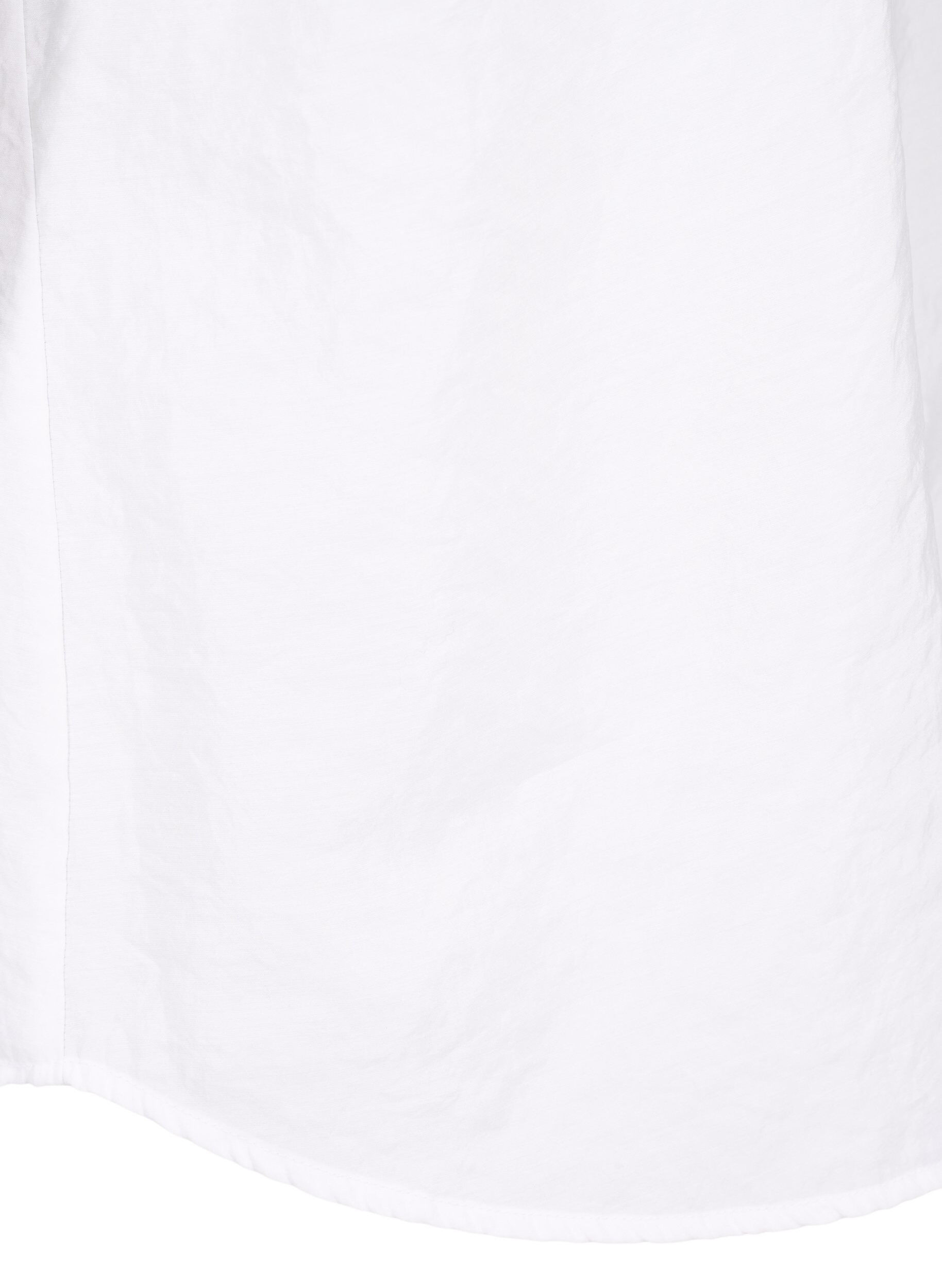ZizziShirt met lange mouwen van Tencel &trade; Modal, Bright White, Packshot image number 3