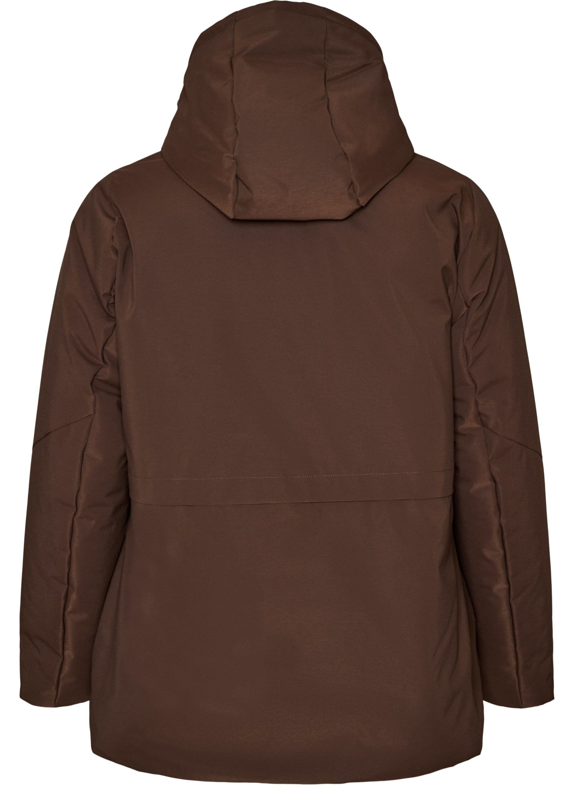 ZizziVeste d'hiver avec capuche et taille ajustable, Marron, Packshot image number 1