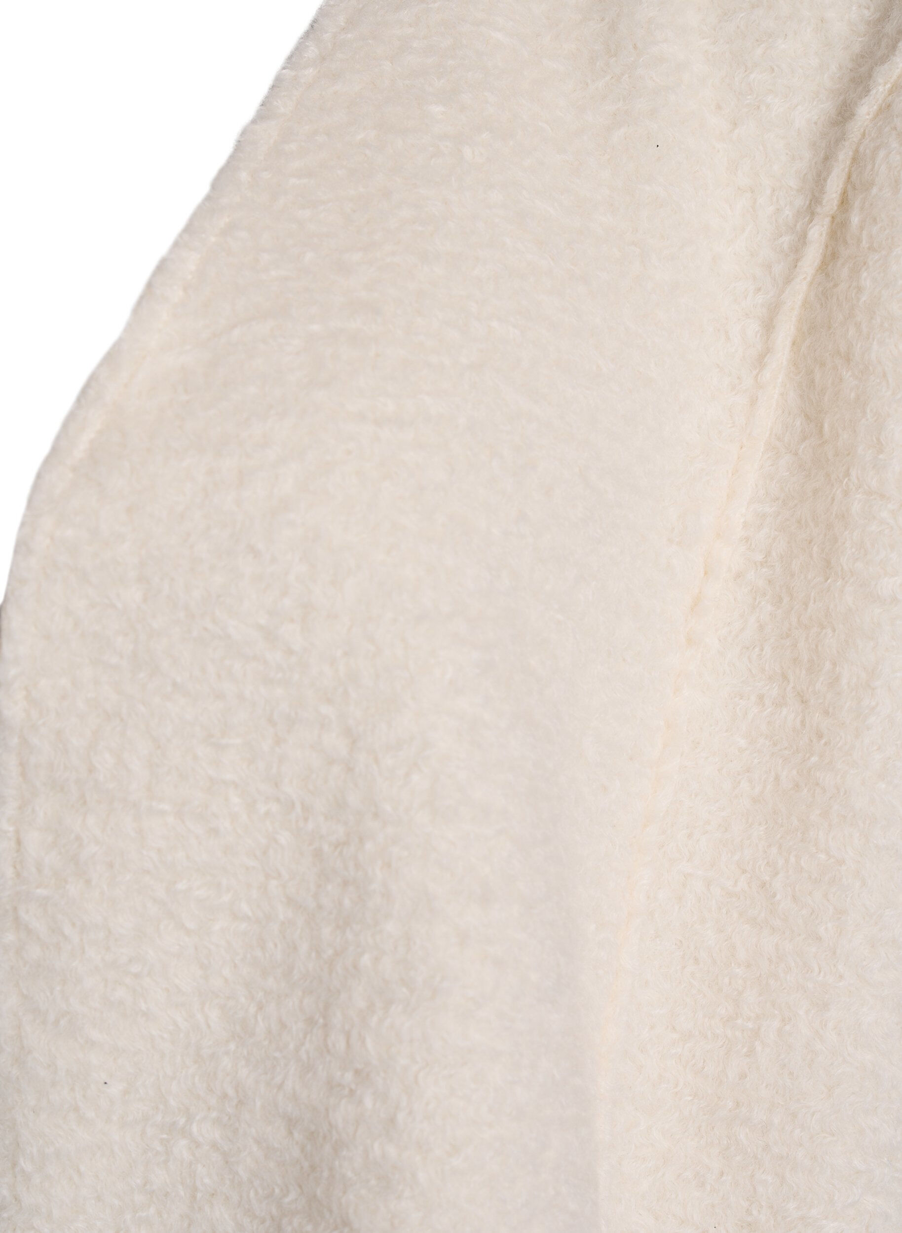 ZizziLosvallend vest met zakken, Vanille, Packshot image number 2