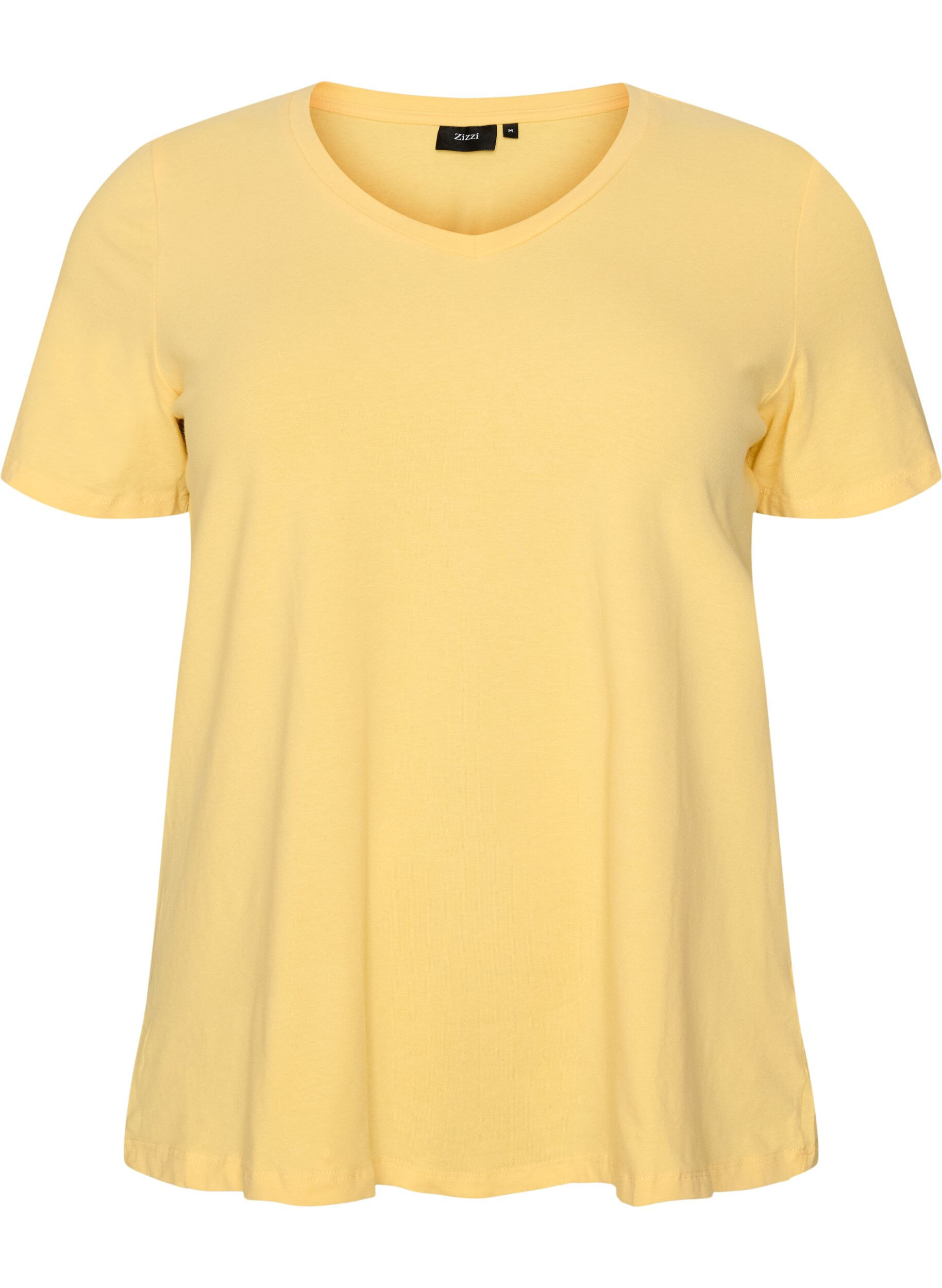 T-shirt en coton uni basique