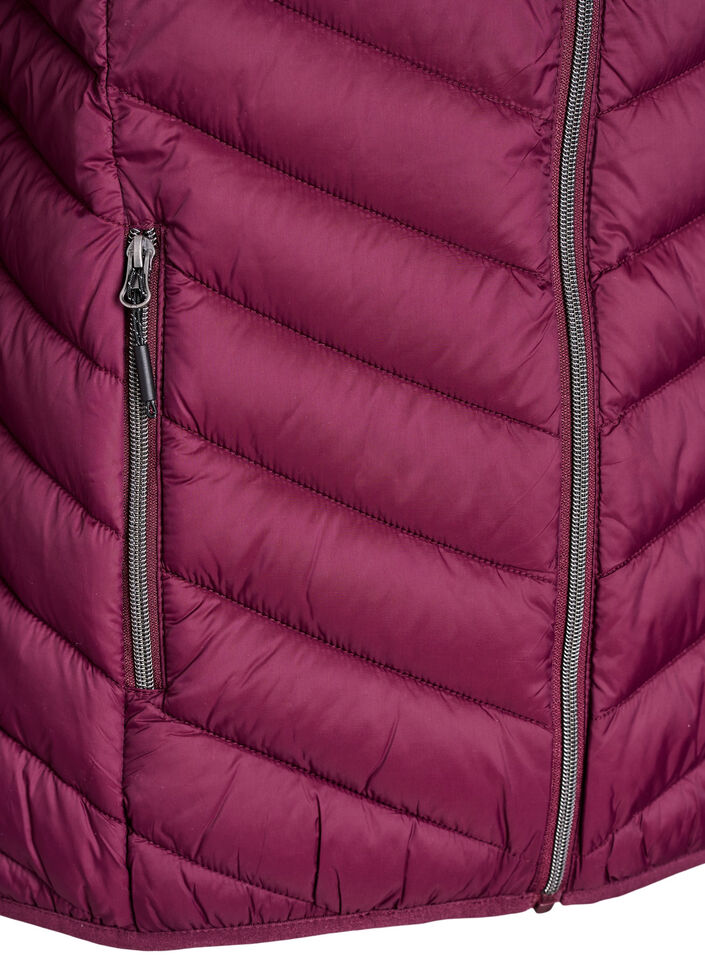 Veste l&eacute;g&egrave;re &agrave; capuche, Bordeaux fonc&eacute;, Packshot image number 3