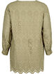 Katoenen tuniek met broderie anglaise, Coriander, Packshot image number 1