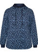 Sweat &agrave; capuche avec imprim&eacute; int&eacute;gral, Bleu, Packshot image number 0